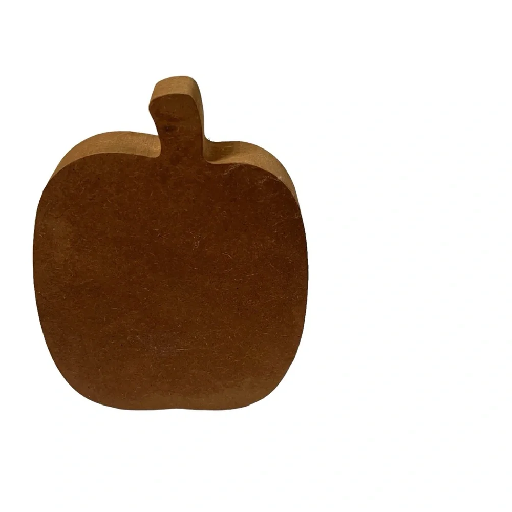 Autumn Is My Favorite Color Pumpkin Shape Decor NWOT